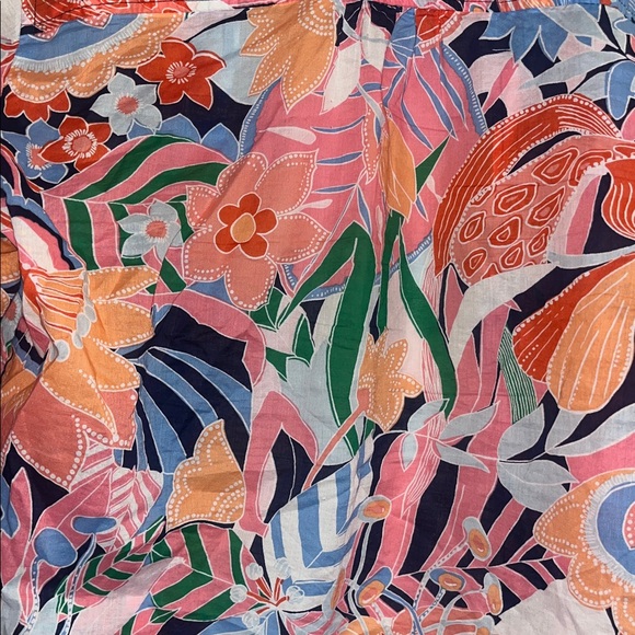 Talbots Pink Multi Floral Button-Down Shirt - Picture 8 of 8